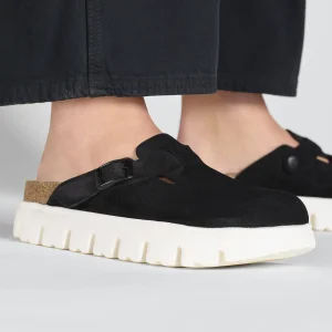 Boston Chunky Veloursleder-Birkenstock Cheap
