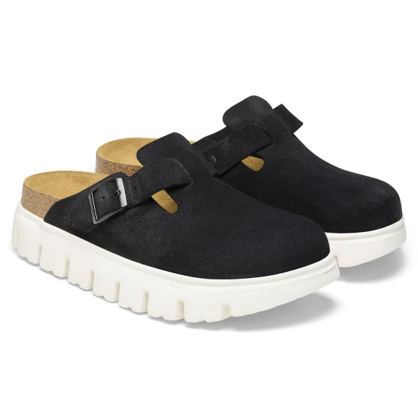 Boston Chunky Veloursleder-Birkenstock Cheap