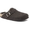 Boston Lammfell Veloursleder-Birkenstock Shop