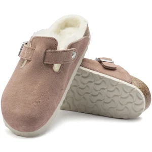 Boston Lammfell Veloursleder/Lammfell-Birkenstock Cheap