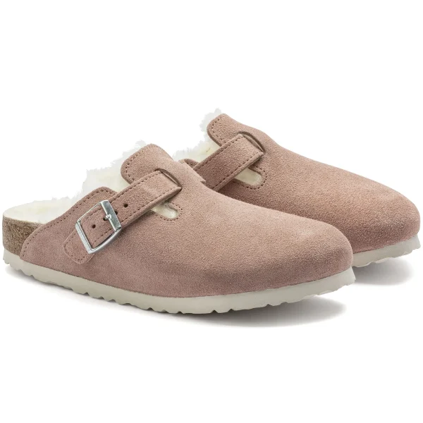 Boston Lammfell Veloursleder/Lammfell-Birkenstock Cheap