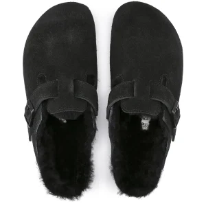 Boston Lammfell Veloursleder-Birkenstock Clearance
