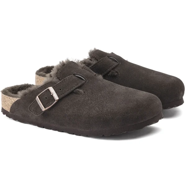 Boston Lammfell Veloursleder-Birkenstock Shop