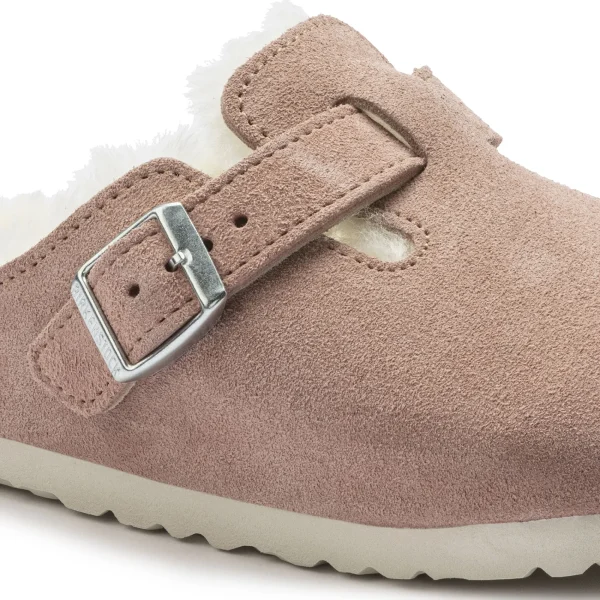 Boston Lammfell Veloursleder/Lammfell-Birkenstock Cheap