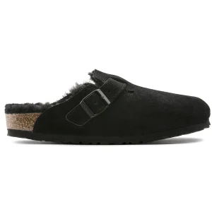 Boston Lammfell Veloursleder-Birkenstock Clearance