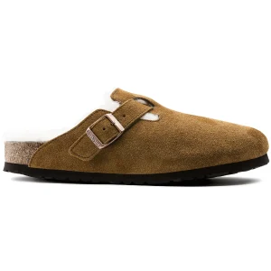 Boston Lammfell Veloursleder-Birkenstock Cheap