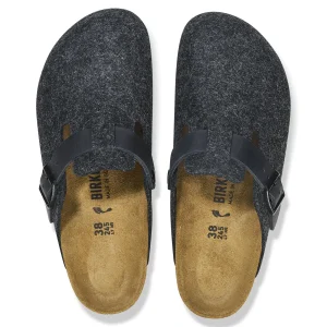 Boston Naturleder/Wollfilz-Birkenstock Discount