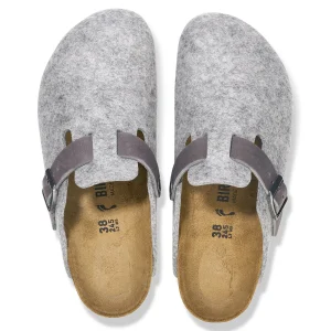 Boston Naturleder/Wollfilz-Birkenstock Outlet
