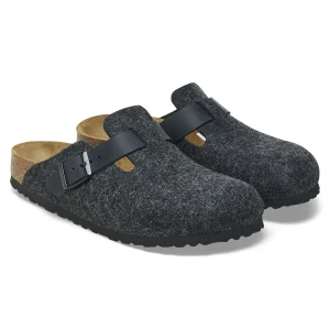Boston Naturleder/Wollfilz-Birkenstock Discount