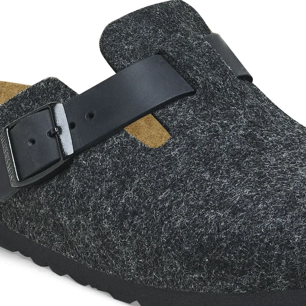 Boston Naturleder/Wollfilz-Birkenstock Discount
