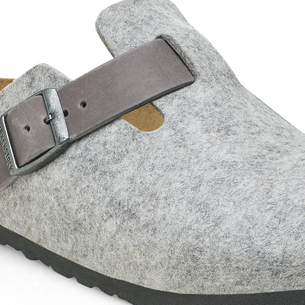 Boston Naturleder/Wollfilz-Birkenstock Outlet