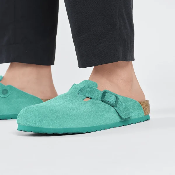Boston Veloursleder-Birkenstock Best Sale