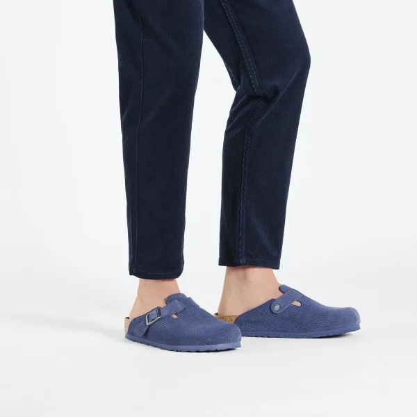 Boston Veloursleder Geprägt-Birkenstock Fashion