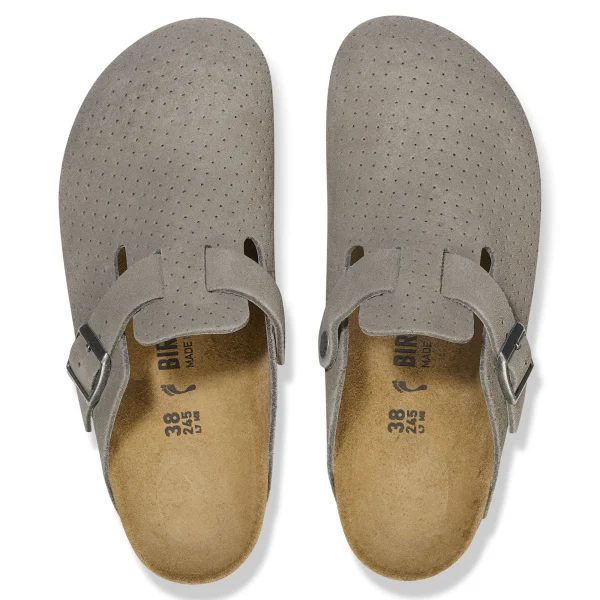 Boston Veloursleder Geprägt-Birkenstock Cheap