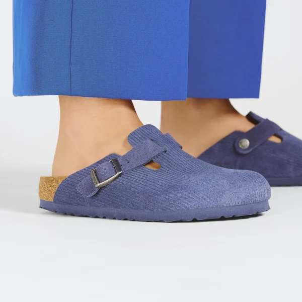 Boston Veloursleder Geprägt-Birkenstock Fashion