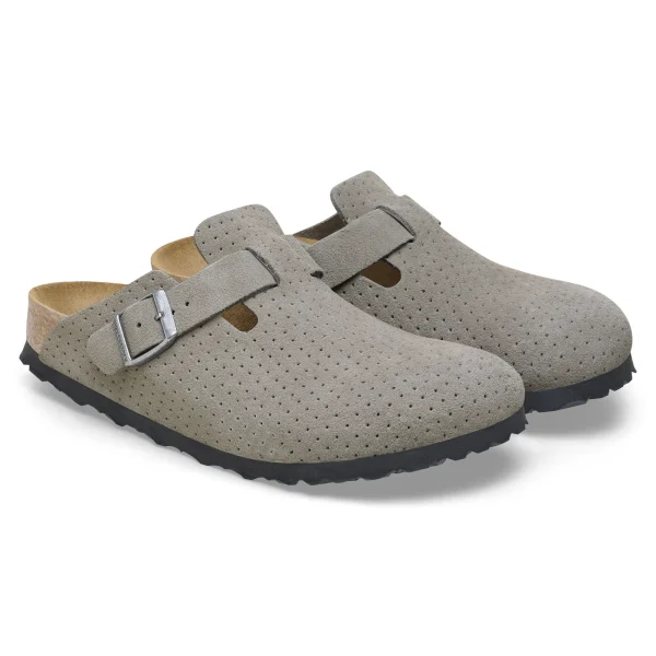Boston Veloursleder Geprägt-Birkenstock Cheap