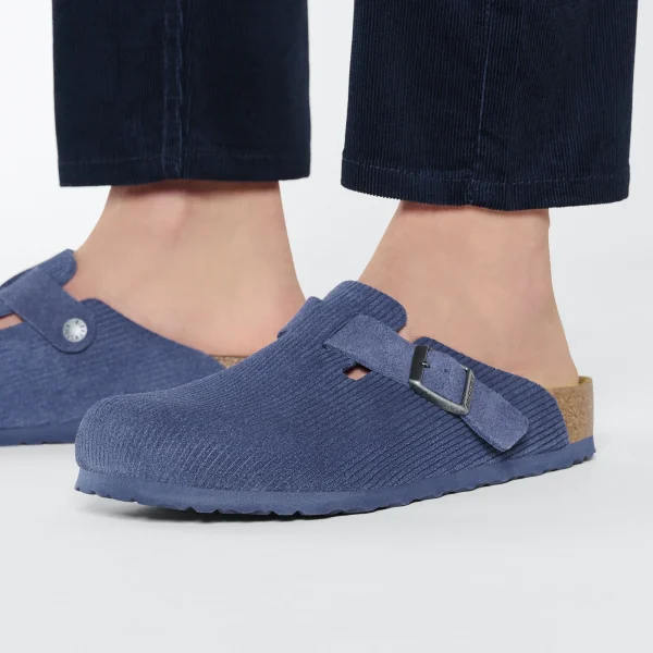 Boston Veloursleder Geprägt-Birkenstock Fashion