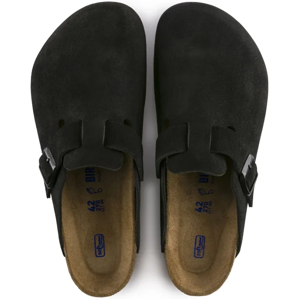 Boston Weichbettung Veloursleder-Birkenstock Sale