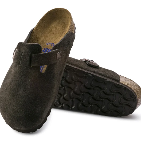 Boston Weichbettung Veloursleder-Birkenstock Hot