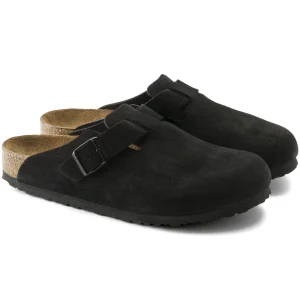 Boston Weichbettung Veloursleder-Birkenstock Sale