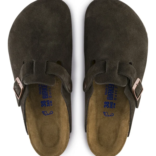 Boston Weichbettung Veloursleder-Birkenstock Hot