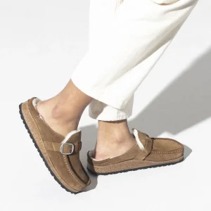 Buckley Lammfell Veloursleder-Birkenstock Clearance