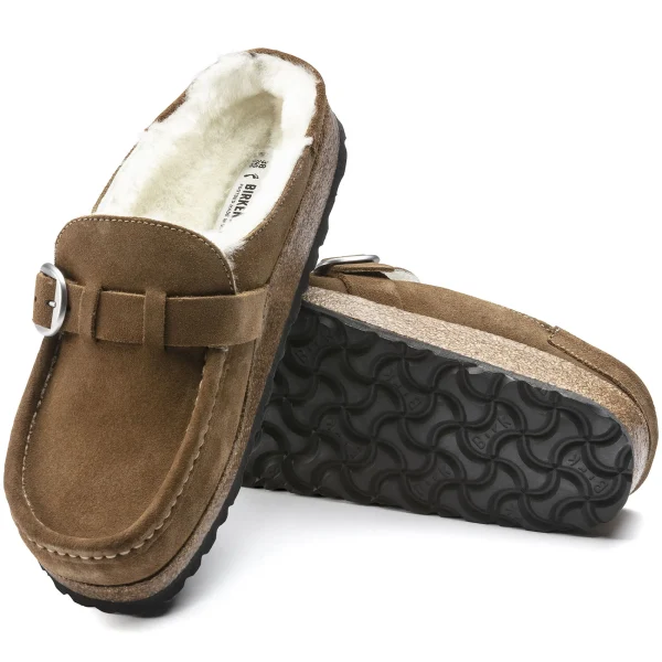 Buckley Lammfell Veloursleder-Birkenstock Clearance