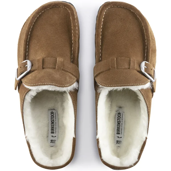 Buckley Lammfell Veloursleder-Birkenstock Clearance