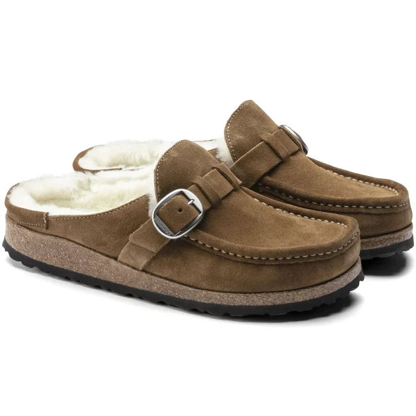 Buckley Lammfell Veloursleder-Birkenstock Clearance