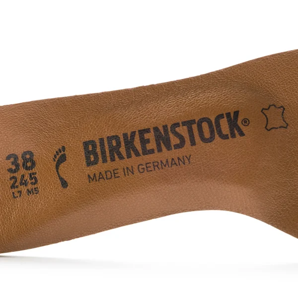 Comfort Fußbettsohle Zehenfrei Leder Naturleder-Birkenstock Flash Sale