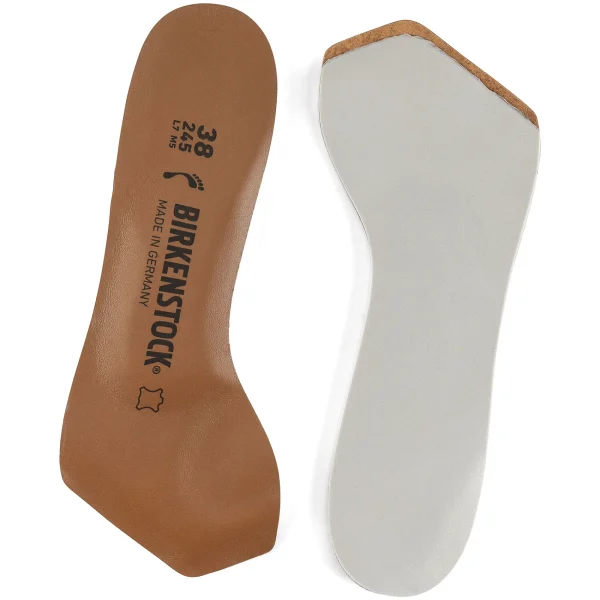 Comfort Fußbettsohle Zehenfrei Leder Naturleder-Birkenstock Flash Sale