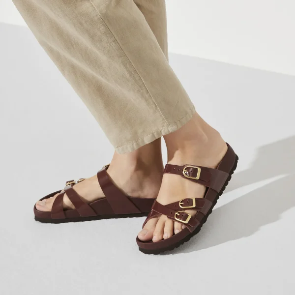 Franca Naturleder Lack-Birkenstock Clearance
