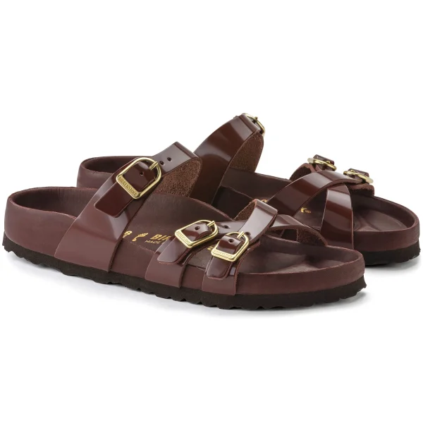 Franca Naturleder Lack-Birkenstock Clearance