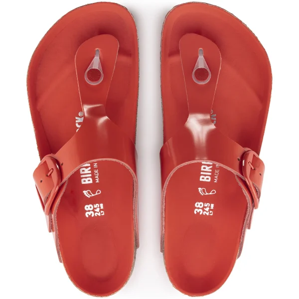 Gizeh Big Buckle Naturleder Lack-Birkenstock Cheap
