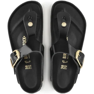 Gizeh Big Buckle Naturleder Lack-Birkenstock Discount