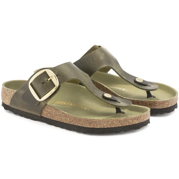 Gizeh Big Buckle Naturleder Geölt-Birkenstock Outlet