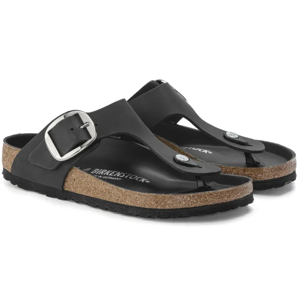Gizeh Big Buckle Naturleder Geölt-Birkenstock Flash Sale