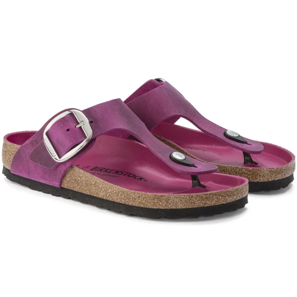 Gizeh Big Buckle Naturleder Geölt-Birkenstock Fashion
