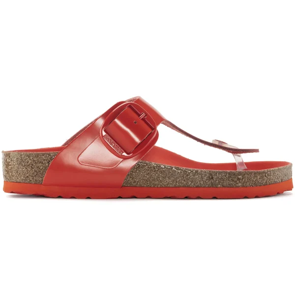 Gizeh Big Buckle Naturleder Lack-Birkenstock Cheap