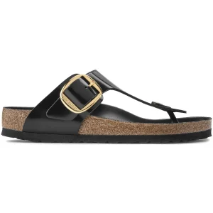 Gizeh Big Buckle Naturleder Lack-Birkenstock Discount