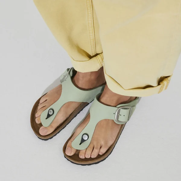 Gizeh Big Buckle Nubukleder-Birkenstock Flash Sale