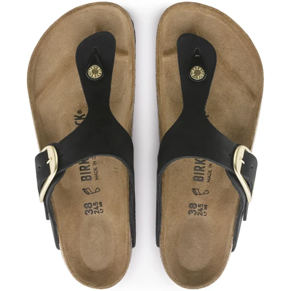 Gizeh Big Buckle Nubukleder-Birkenstock Outlet
