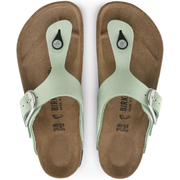 Gizeh Big Buckle Nubukleder-Birkenstock Flash Sale