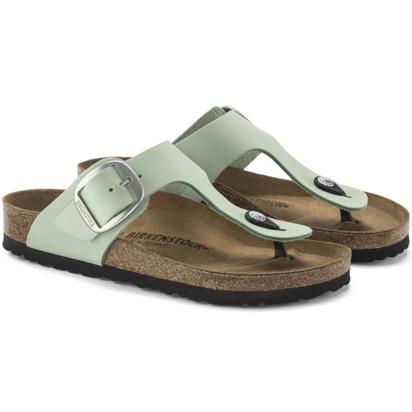 Gizeh Big Buckle Nubukleder-Birkenstock Flash Sale