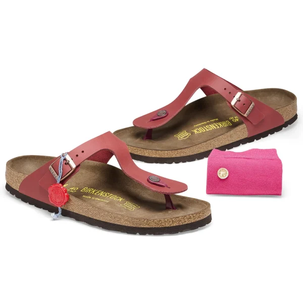 Gizeh Naturleder-Birkenstock Hot