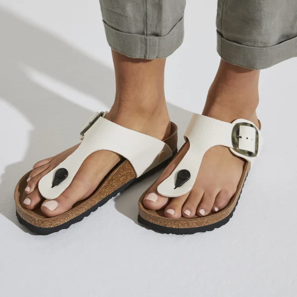 Gizeh Vegan Big Buckle Textile-Birkenstock New