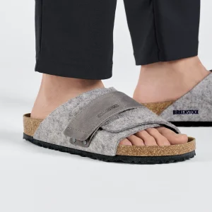 Kyoto Naturleder/Wollfilz-Birkenstock Discount