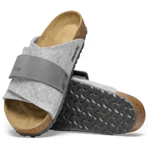 Kyoto Naturleder/Wollfilz-Birkenstock Discount
