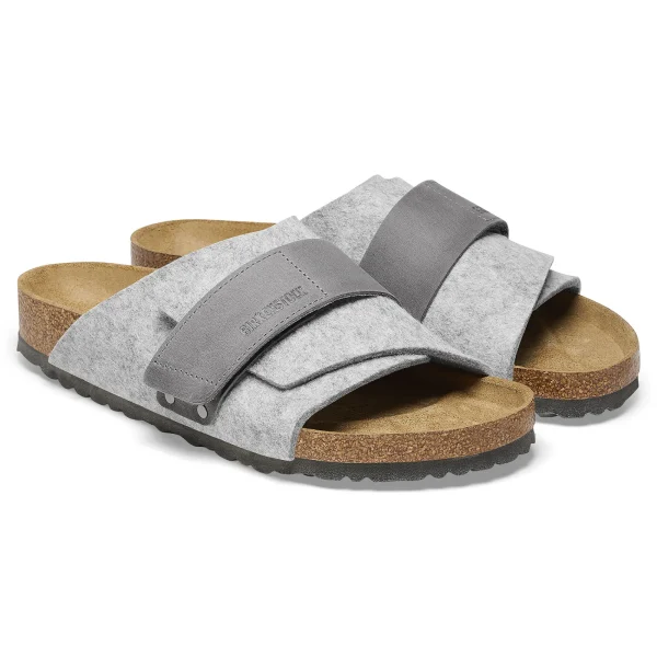 Kyoto Naturleder/Wollfilz-Birkenstock Discount