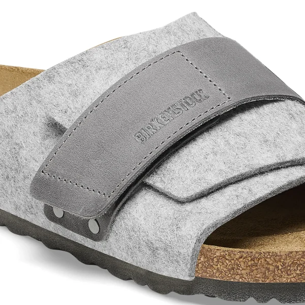 Kyoto Naturleder/Wollfilz-Birkenstock Discount